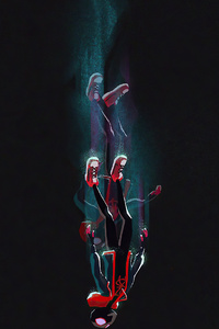 Spider Man Miles 2020 Art (480x854) Resolution Wallpaper