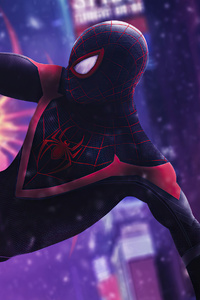 Spider Man Miles Morales 4k 2020 (320x480) Resolution Wallpaper