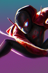 Spider Man Miles Morales Artwork