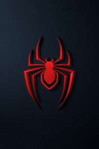 640x1136 Spider Man Miles Morales Logo 4k