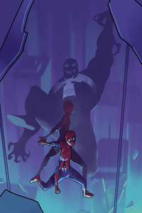 Spider Man Mirror (240x320) Resolution Wallpaper