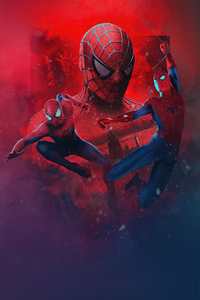 Spider Man No Way Home Movie Poster 5k (480x854) Resolution Wallpaper