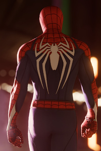 Spider Man Ps4 Marvel 4k (640x1136) Resolution Wallpaper