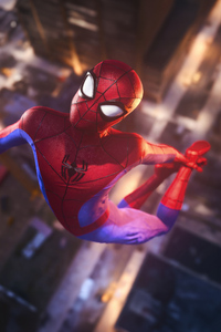 Spider Man Ps5 (1080x2280) Resolution Wallpaper