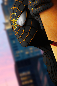 1440x2560 Spider Man Raimi Verse Gold Suit