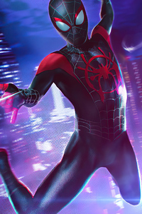 1080x1920 Spider Man Red 4k