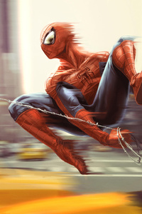 Spider Man Through Manhattan