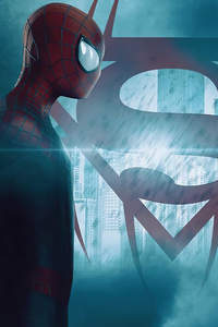 Spider Man Vs Superman 4k