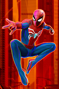 Spider Man Web Slinger (750x1334) Resolution Wallpaper