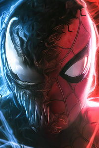 640x960 Spider Man X Venom