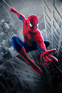 Spiderman 2002 (640x1136) Resolution Wallpaper