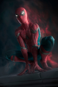 Spiderman 2020 Artwork (1280x2120) Resolution Wallpaper