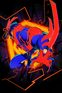 Spiderman 2099 Beyond Boundaries (1125x2436) Resolution Wallpaper