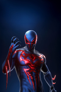 Spiderman 2099 Gravity Defying Hero (720x1280) Resolution Wallpaper