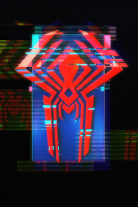 1080x1920 Spiderman 2099 Logo Art 5k