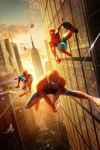 Spiderman 3 Into The Spider Verse Poster 4k (800x1280) Resolution Wallpaper