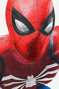Spiderman 4k Artwork 2018 (640x1136) Resolution Wallpaper