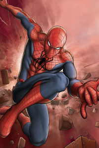 Spiderman 4k Comic Art