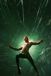 Spiderman 4k Far From Home Art (240x400) Resolution Wallpaper