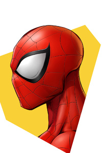 Spiderman 4kminimal (480x854) Resolution Wallpaper