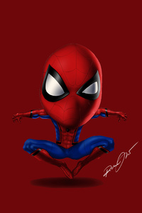 Spiderman 5k Digital Artwork