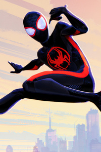 Spiderman Across The Spider Verse 5k 2023 (1280x2120) Resolution Wallpaper