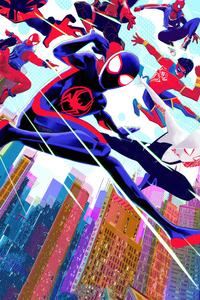 Spiderman Across The Spiderverse New Poster