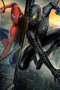 540x960 Spiderman Black And Red