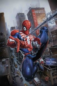 Spiderman City At War (240x320) Resolution Wallpaper
