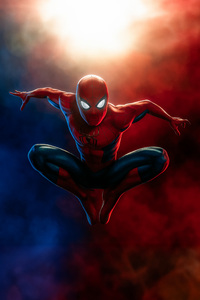 1440x2960 Spiderman Cityscape Chronicles