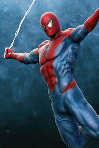 Spiderman Comic Book Character 4k (640x1136) Resolution Wallpaper
