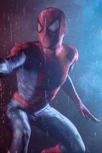 Spiderman Cosplay (240x400) Resolution Wallpaper