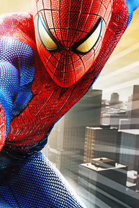 Spiderman Digital 4k Art (240x320) Resolution Wallpaper