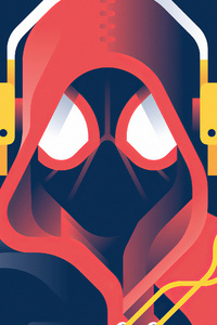 Spiderman Dribble (240x320) Resolution Wallpaper