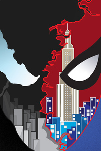 Spiderman Far From Home 4k New Art (1080x2160) Resolution Wallpaper
