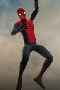 Spiderman Far Fromhome New (640x960) Resolution Wallpaper