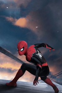 Spiderman Far Home (1080x1920) Resolution Wallpaper