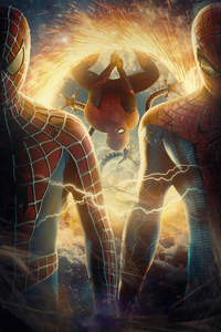Spiderman Homerun 5k (320x480) Resolution Wallpaper