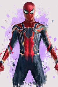 Spiderman In Avengers Infinity War 2018 Artwork