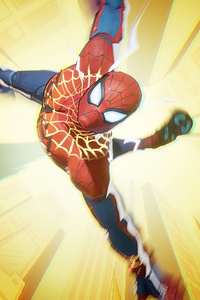 Spiderman In Marvel Rivals (1280x2120) Resolution Wallpaper