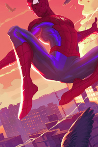Spiderman In Queens 4k (240x320) Resolution Wallpaper
