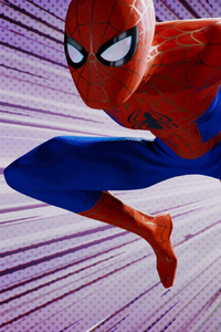 Spiderman In Spider Verse World