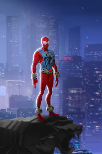 Spiderman Into The Spider Verse Bit Art 4k