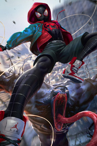 SpiderMan Into The Spider Verse Digital Art 2018