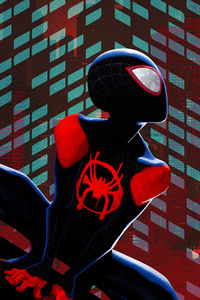 SpiderMan Into The Spider Verse Movie 2018 4k Poster