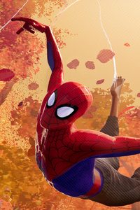 SpiderMan Into The Spider Verse Movie 4k (1080x1920) Resolution Wallpaper