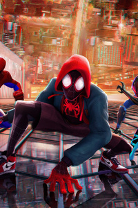 SpiderMan Into The Spider Verse New China Poster (640x1136) Resolution Wallpaper