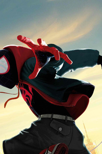 Spiderman Into The Spiderverse 5k (480x800) Resolution Wallpaper