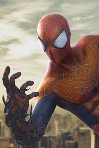 Spiderman Invenom (720x1280) Resolution Wallpaper