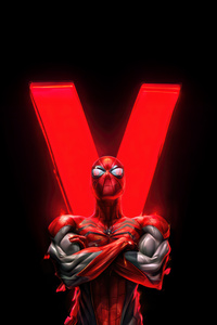 Spiderman Knight Of Vengeance (1080x2280) Resolution Wallpaper